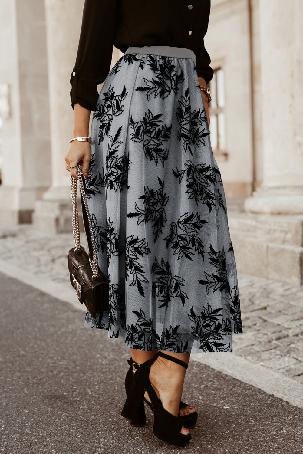 Embroidered High Waist Maxi Skirt More Colors! - In Style Chics Boutique LLC