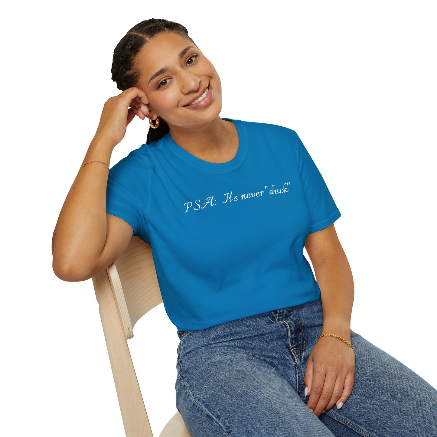 Unisex Softstyle Graphic T-Shirt - "PSA..." - In Style Chics Boutique LLC