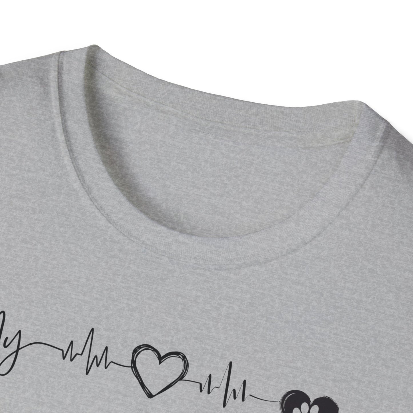 Unisex Softstyle Graphic T-Shirt for Dog Lovers - In Style Chics Boutique LLC