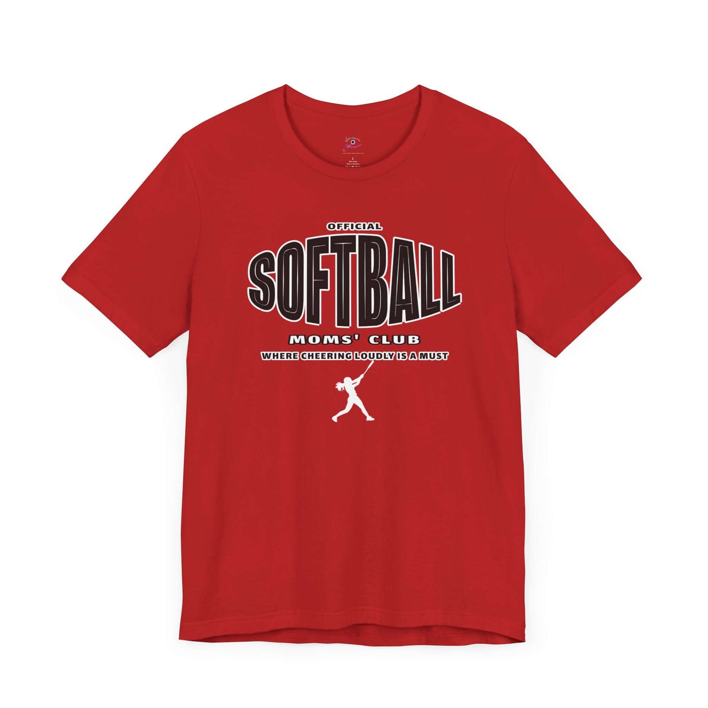 Softball Mom Short Sleeve Tee - Cute Graphic Ts for Women - In Style Chics Boutique Online Women's Juniors Plus Size Apparel