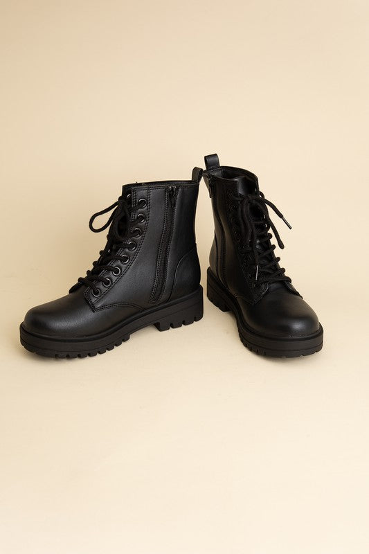 Epsom Lace-Up Boots - In Style Chics Boutique LLC