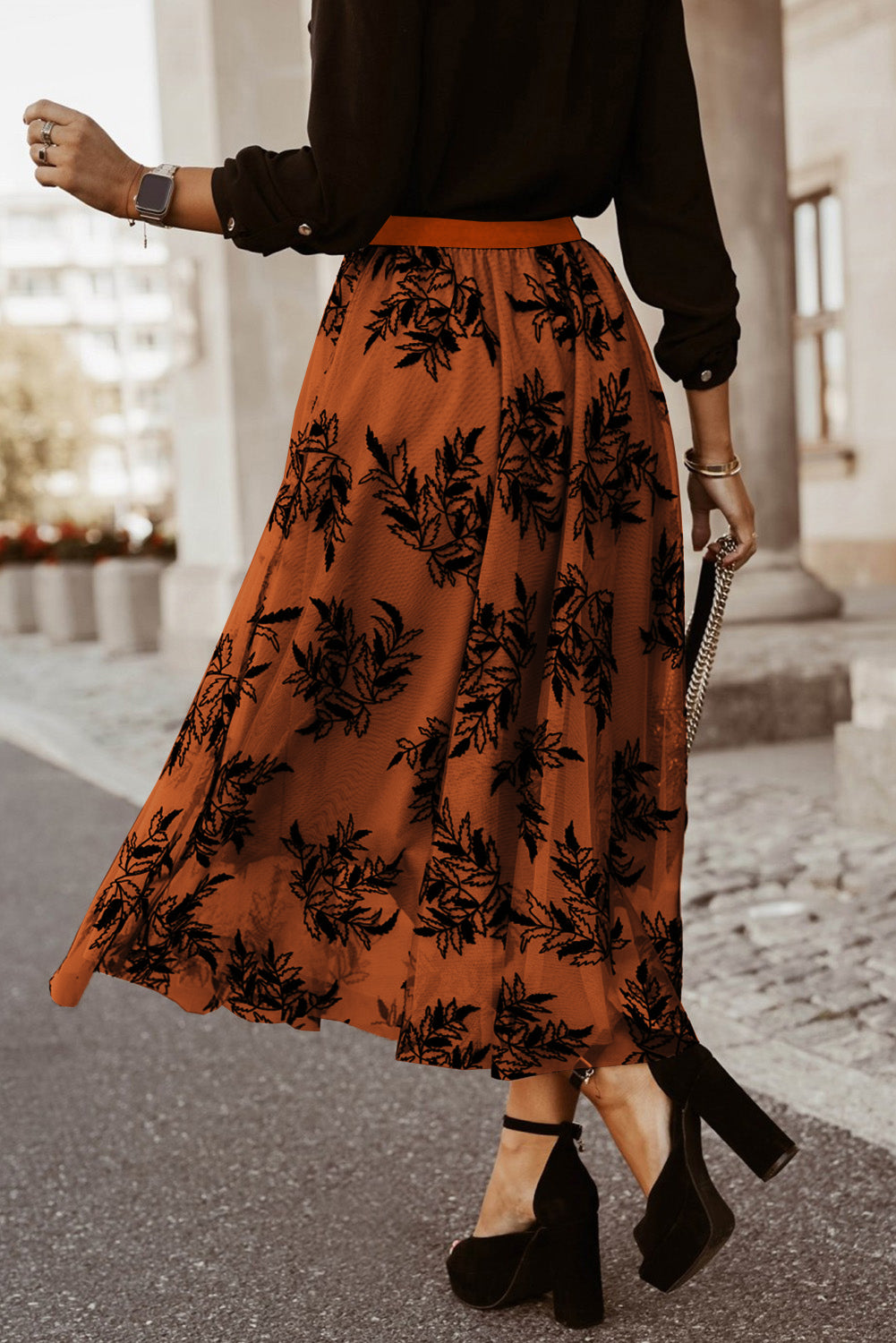 Embroidered High Waist Maxi Skirt More Colors! - In Style Chics Boutique LLC