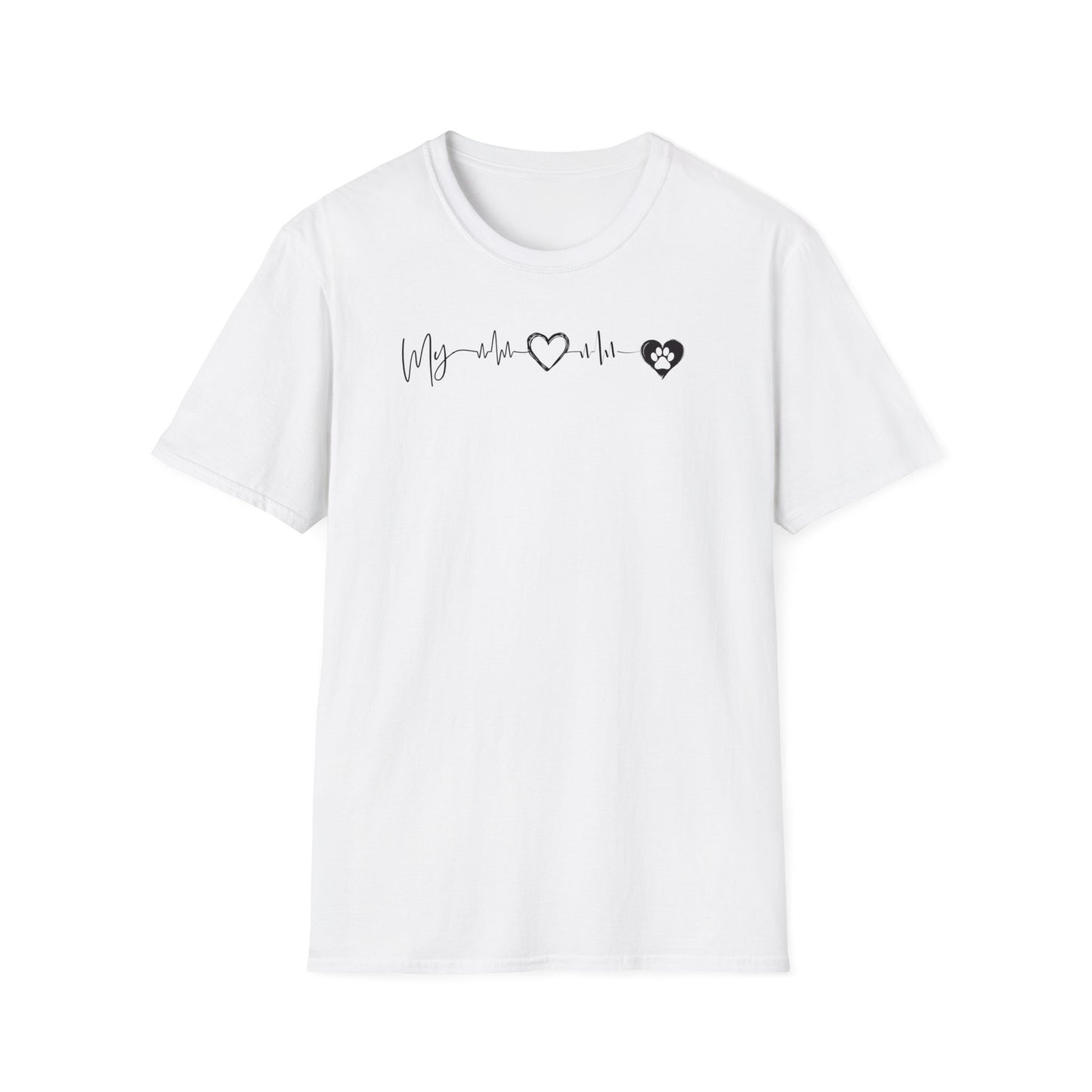 Unisex Softstyle Graphic T-Shirt for Dog Lovers - In Style Chics Boutique LLC