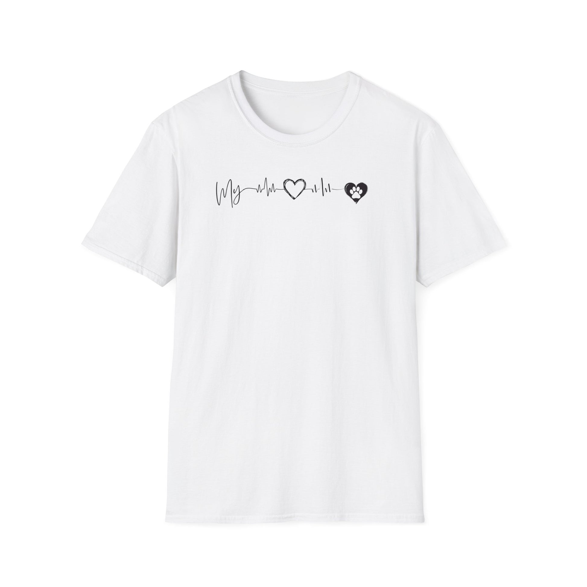 Unisex Softstyle Graphic T-Shirt for Dog Lovers - In Style Chics Boutique LLC