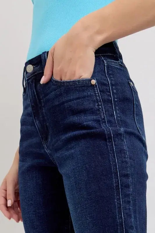 Judy Blue High Waist Boyfriend Jeans - In Style Chics Boutique Women's Juniors Plus Size Apparel Online
