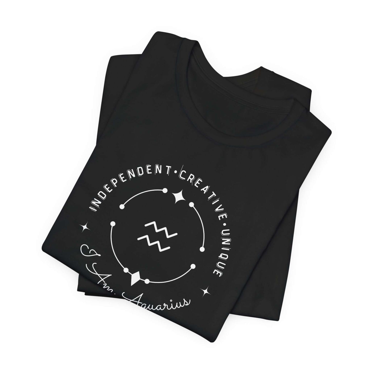 Aquarius Zodiac Women's Tee - Short Sleeve T-Shirt - In Style Chics Boutique LLC
