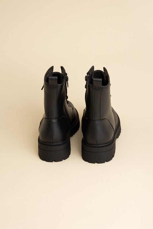 Epsom Lace-Up Boots - In Style Chics Boutique LLC