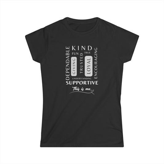 Women's Softstyle Graphic Tee "This is Me" - In Style Chics Boutique LLC