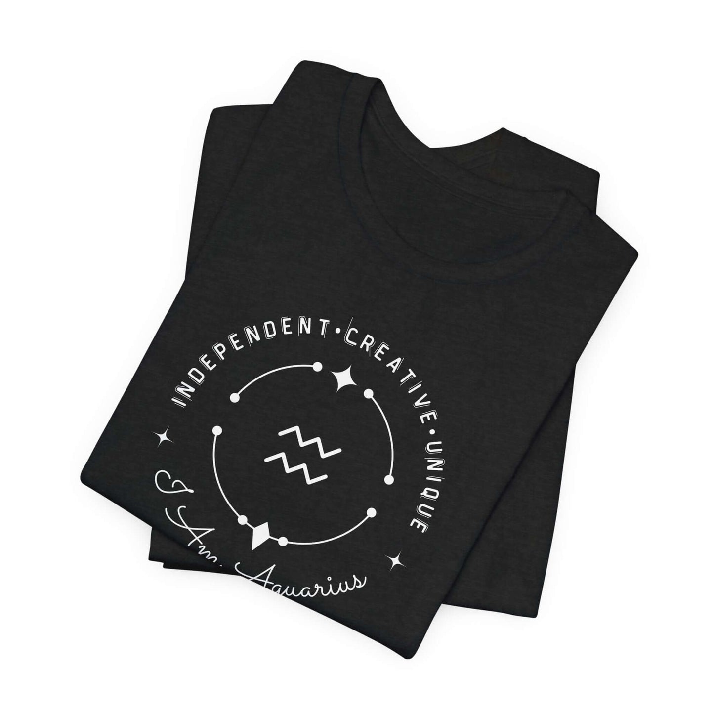 Aquarius Zodiac Women's Tee - Short Sleeve T-Shirt - In Style Chics Boutique LLC