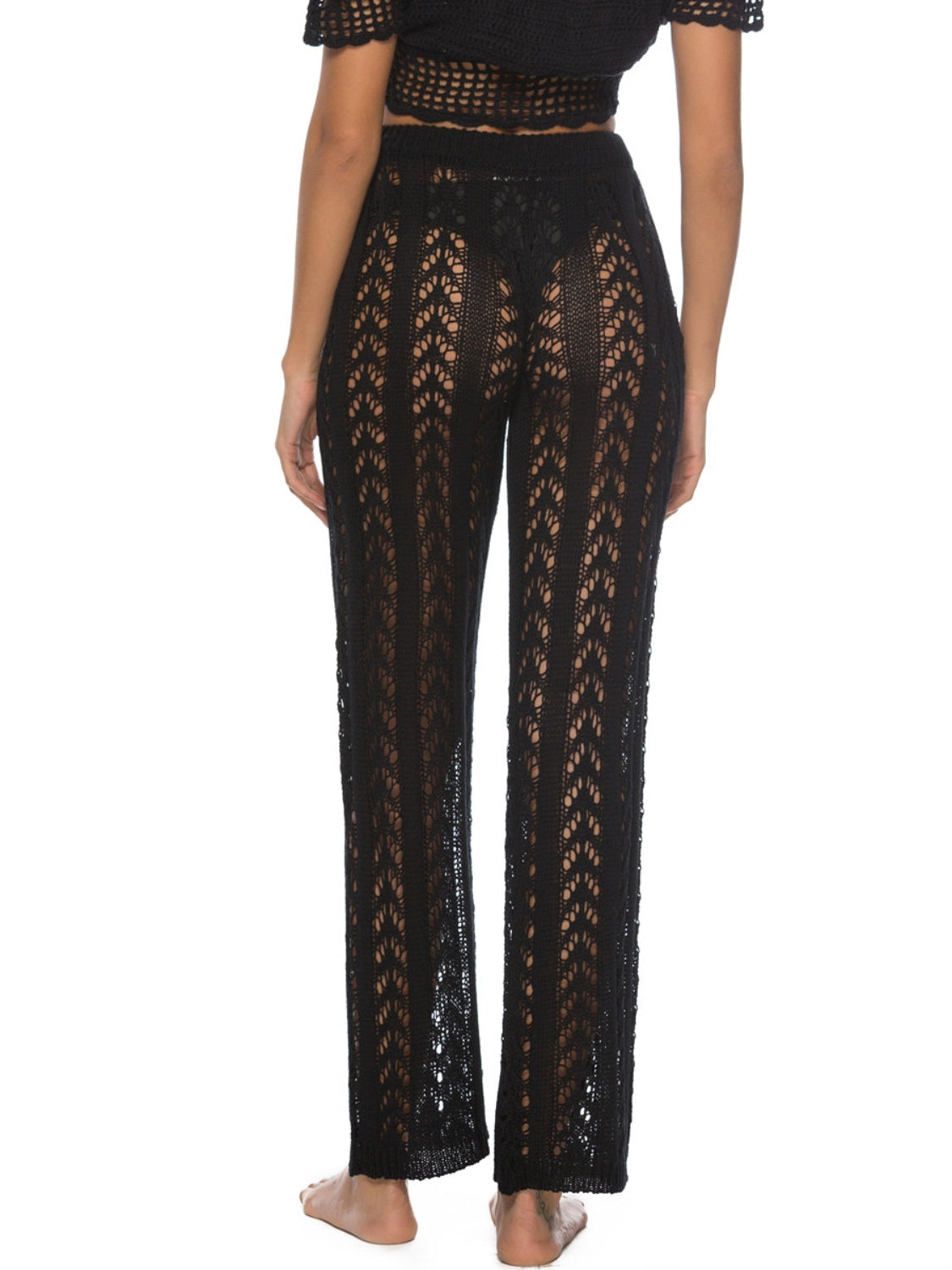 Cutout Drawstring High Waist Swim Pants - More Colors! - In Style Chics Boutique LLC