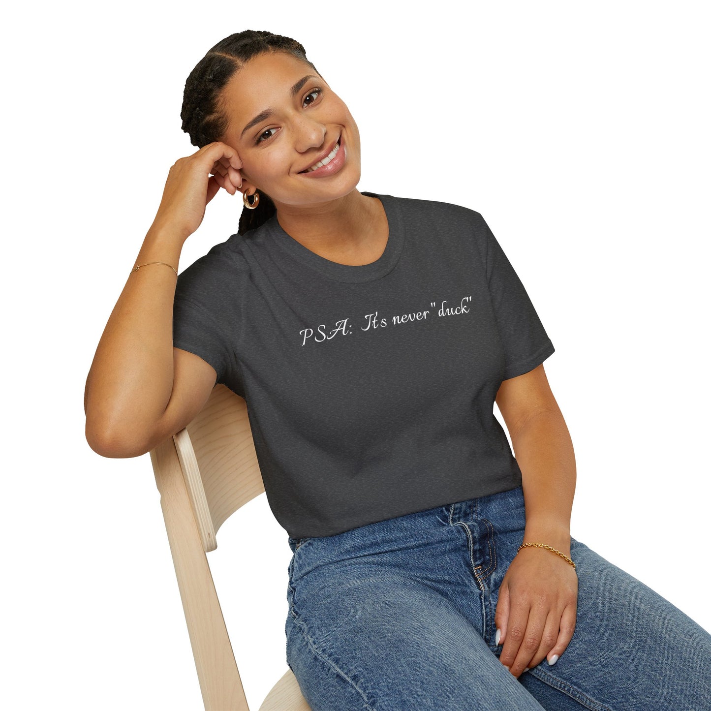 Unisex Softstyle Graphic T-Shirt - "PSA..." - In Style Chics Boutique LLC
