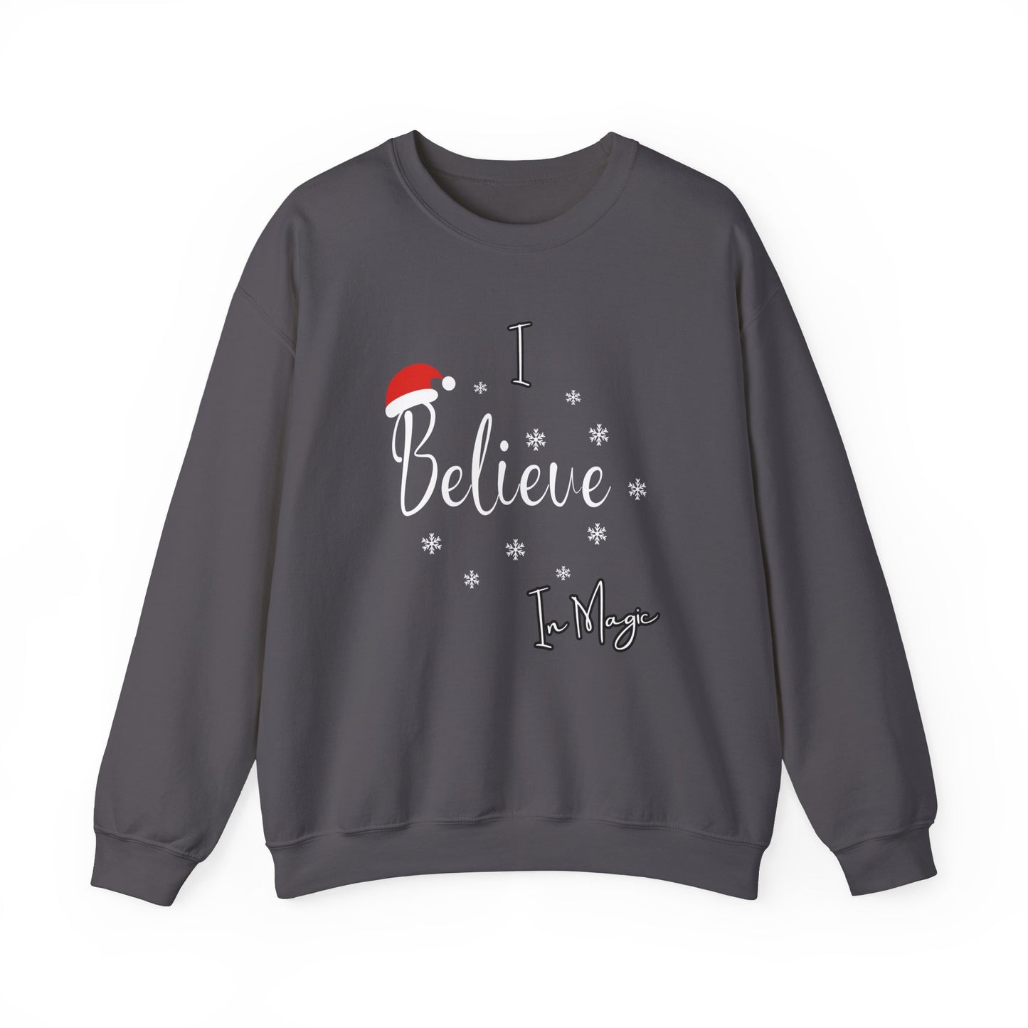 Unisex Heavy Blend™ Crewneck "Believe" Graphic Sweatshirt