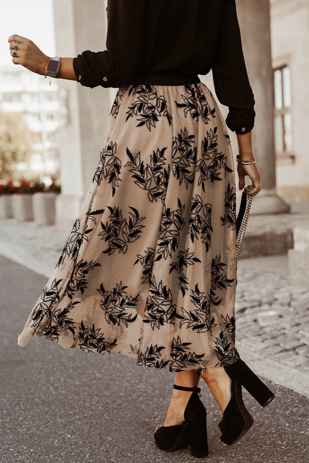 Embroidered High Waist Maxi Skirt More Colors! - In Style Chics Boutique LLC