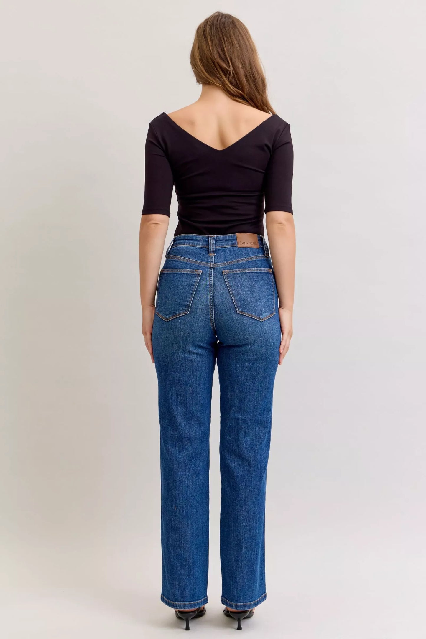Judy Blue High Waist Tummy Control Straight Jeans 💙 at Style Chics Boutique