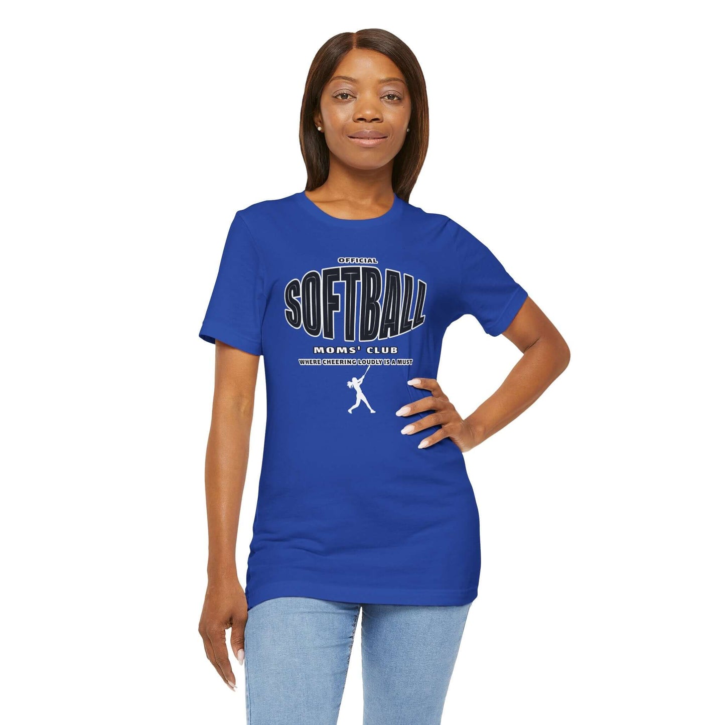 Softball Mom Short Sleeve Tee - Cute Graphic Ts for Women - In Style Chics Boutique Online Women's Juniors Plus Size Apparel