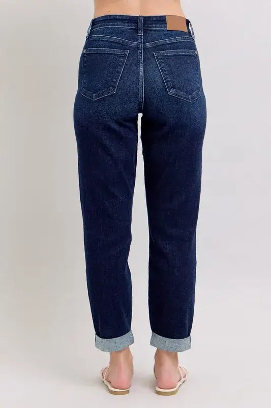 Judy Blue High Waist Boyfriend Jeans - In Style Chics Boutique Women's Juniors Plus Size Apparel Online