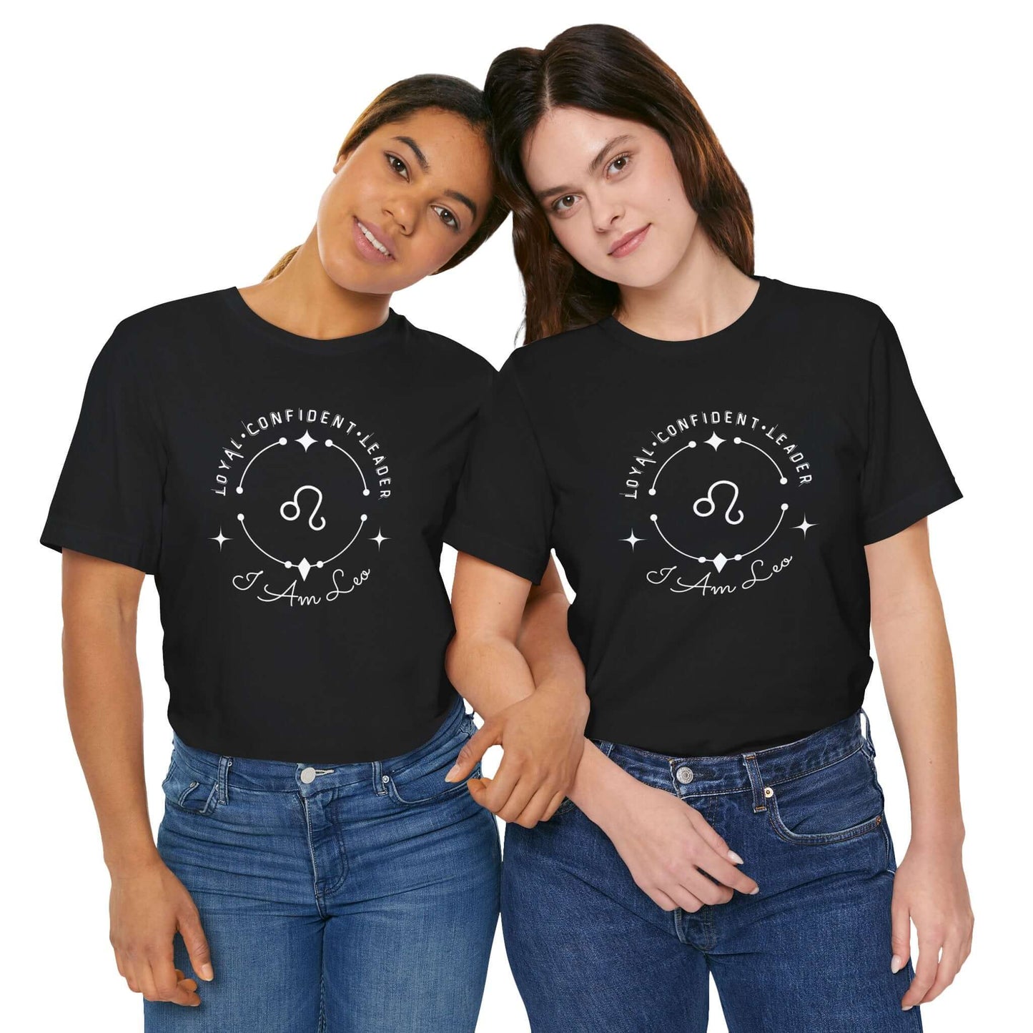 Women's Graphic Tee - Leo Zodiac Sign - In Style Chics Boutique LLC