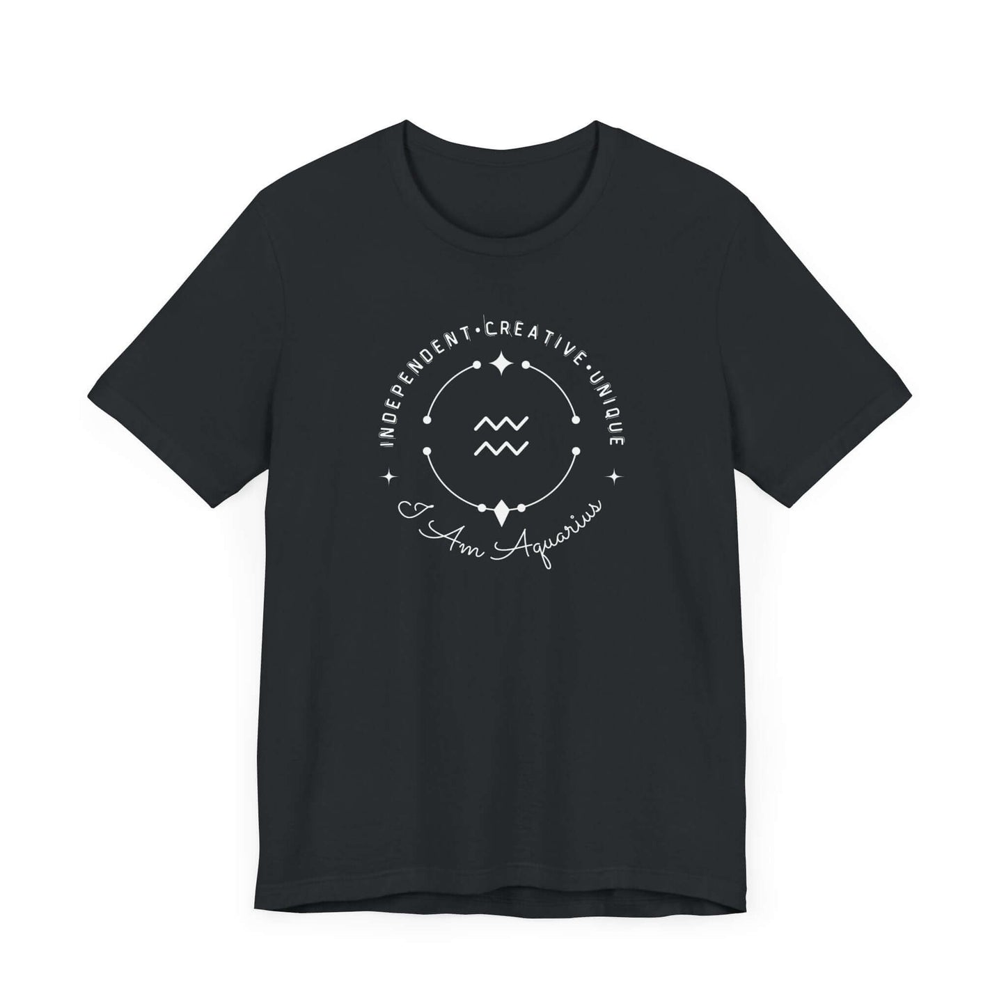 Aquarius Zodiac Women's Tee - Short Sleeve T-Shirt - In Style Chics Boutique LLC