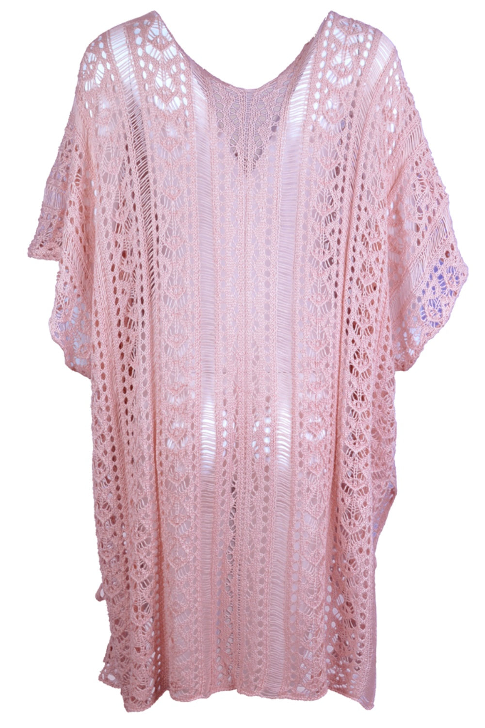 Cutout V-Neck Cover-Up with Tassel - More Colors! - In Style Chics Boutique LLC