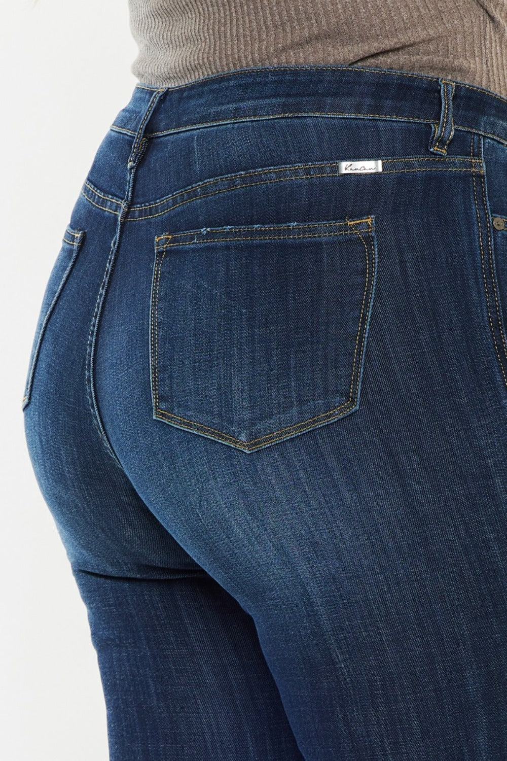 Kancan Womens Full Size Mid Rise Flare Jeans - In Style Chics Boutique LLC