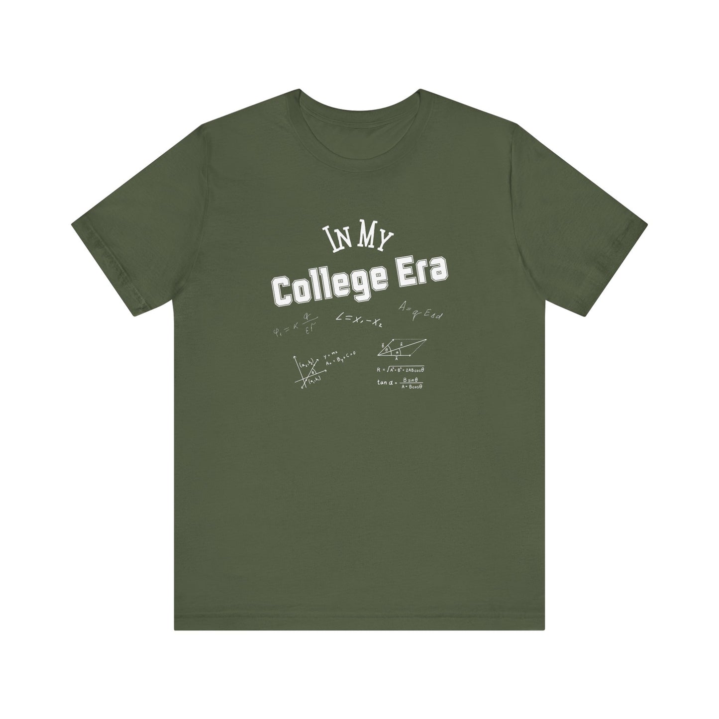 Unisex Jersey Short Sleeve Graphic T-Shirt "College Era" - In Style Chics Boutique LLC
