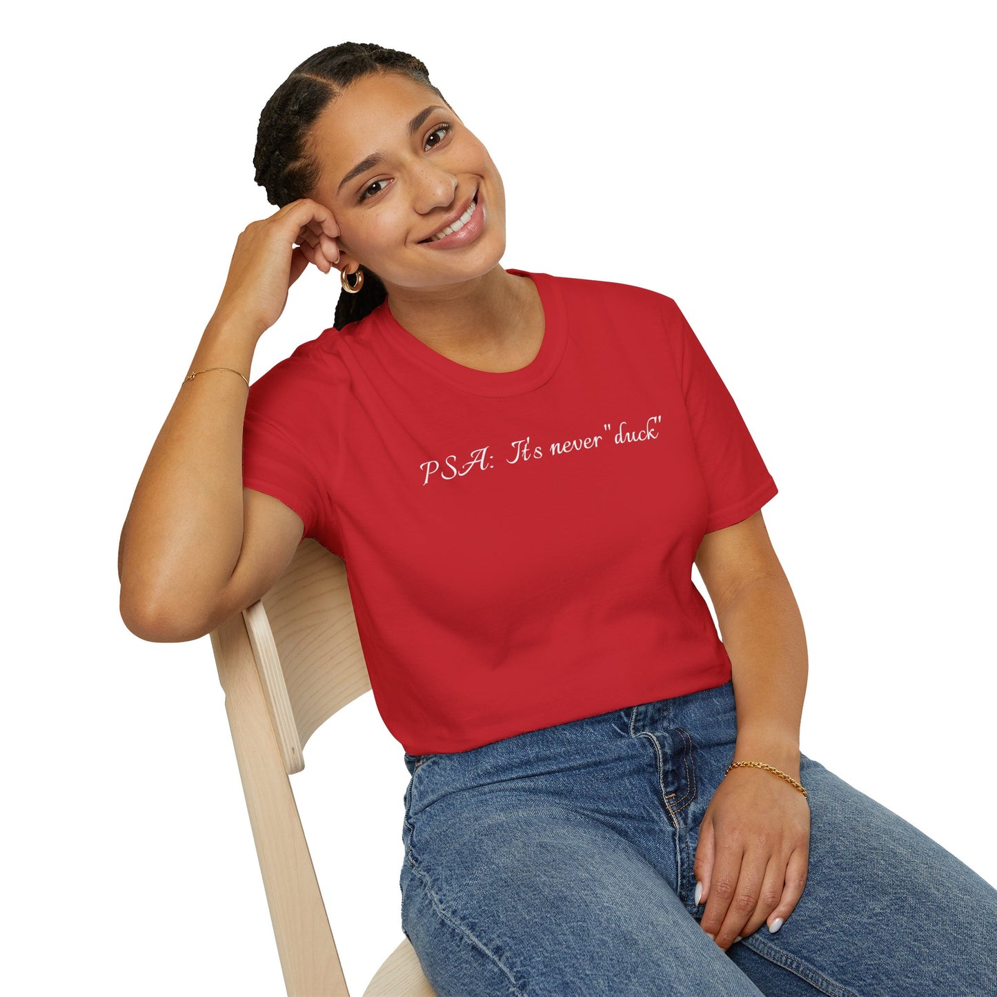 Unisex Softstyle Graphic T-Shirt - "PSA..." - In Style Chics Boutique LLC
