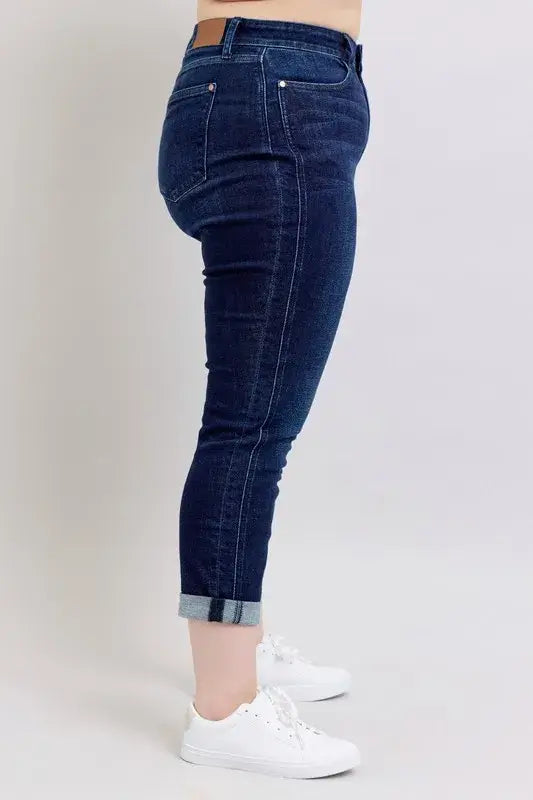 Judy Blue High Waist Boyfriend Jeans - In Style Chics Boutique Women's Juniors Plus Size Apparel Online