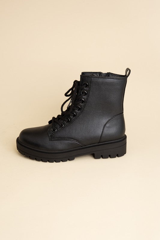 Epsom Lace-Up Boots - In Style Chics Boutique LLC