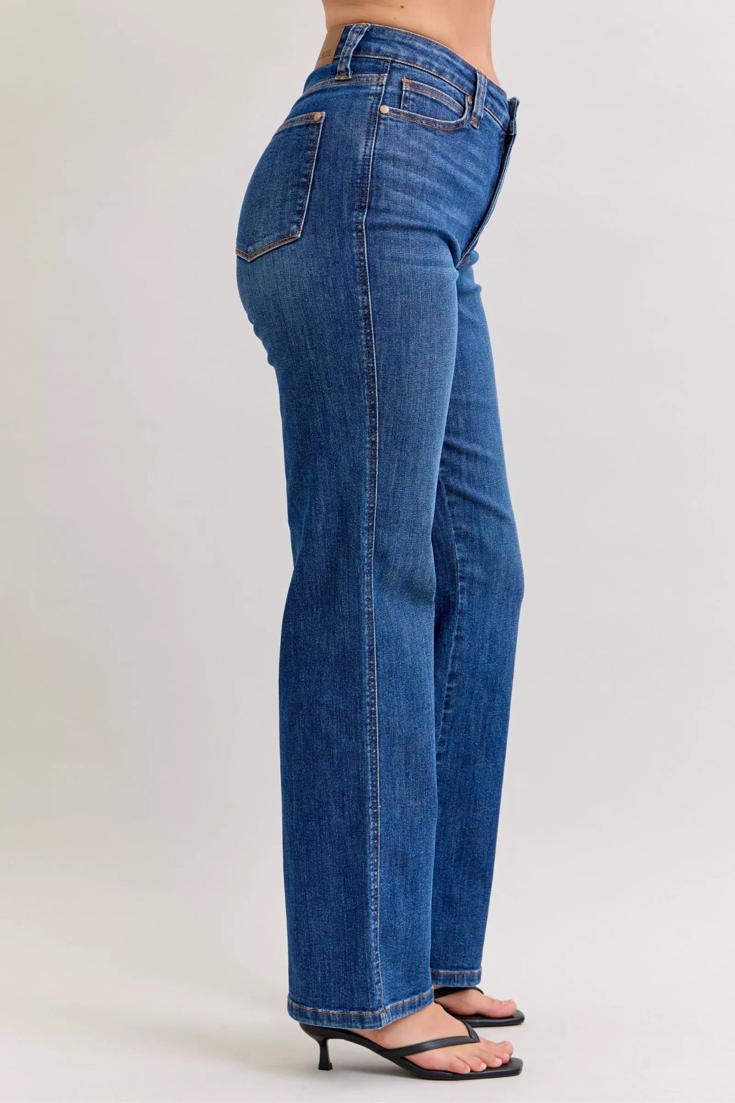 Judy Blue High Waist Tummy Control Straight Jeans 💙 at Style Chics Boutique
