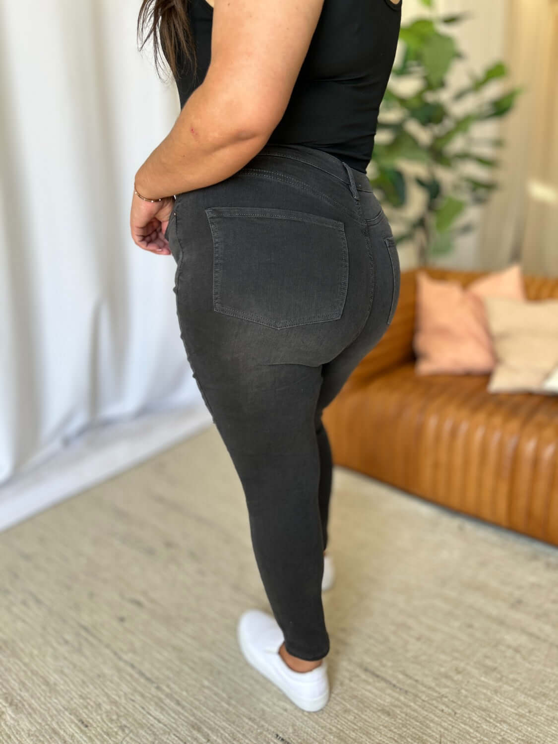 RFM Full Size High Rise Tummy Control Skinny Jeans - In Style Chics Boutique LLC