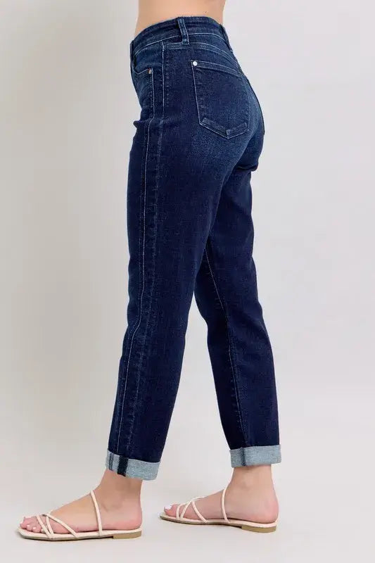 Judy Blue High Waist Boyfriend Jeans - In Style Chics Boutique Women's Juniors Plus Size Apparel Online