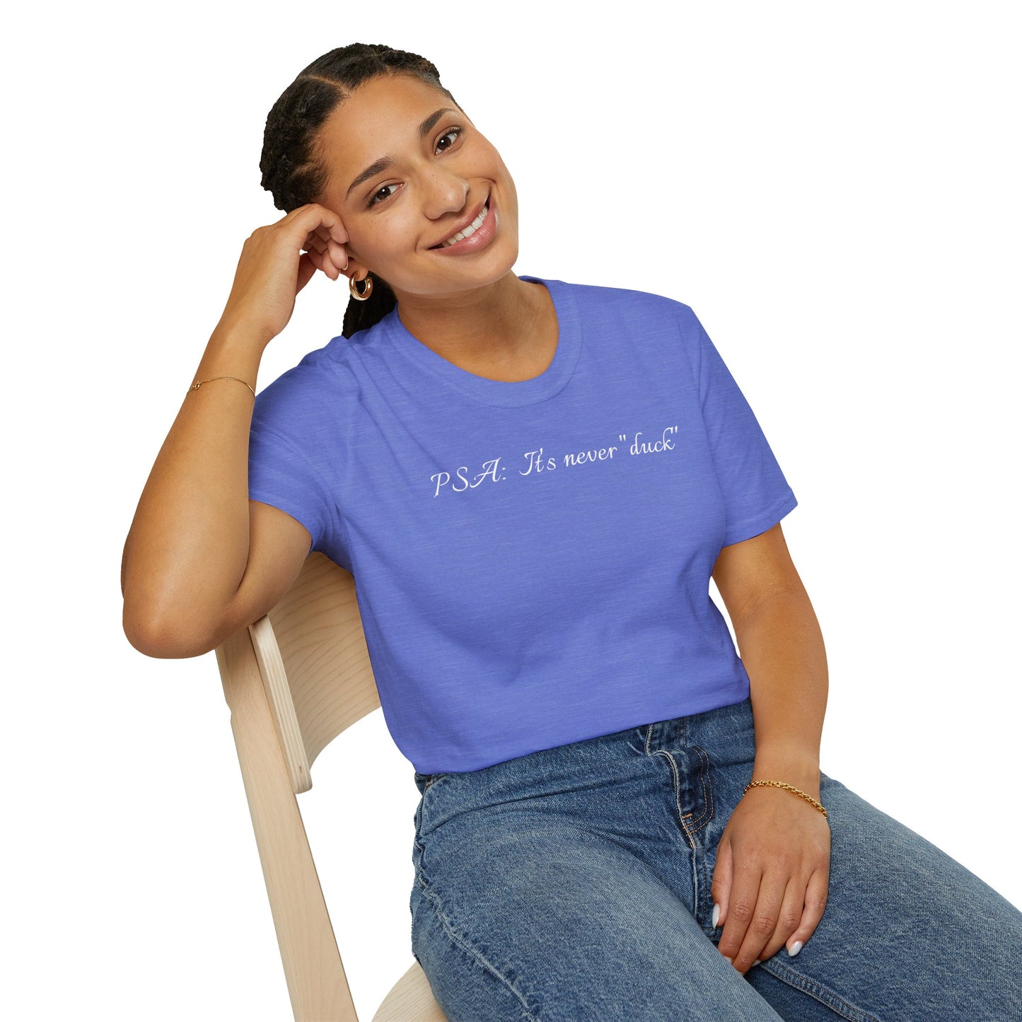 Unisex Softstyle Graphic T-Shirt - "PSA..." - In Style Chics Boutique LLC