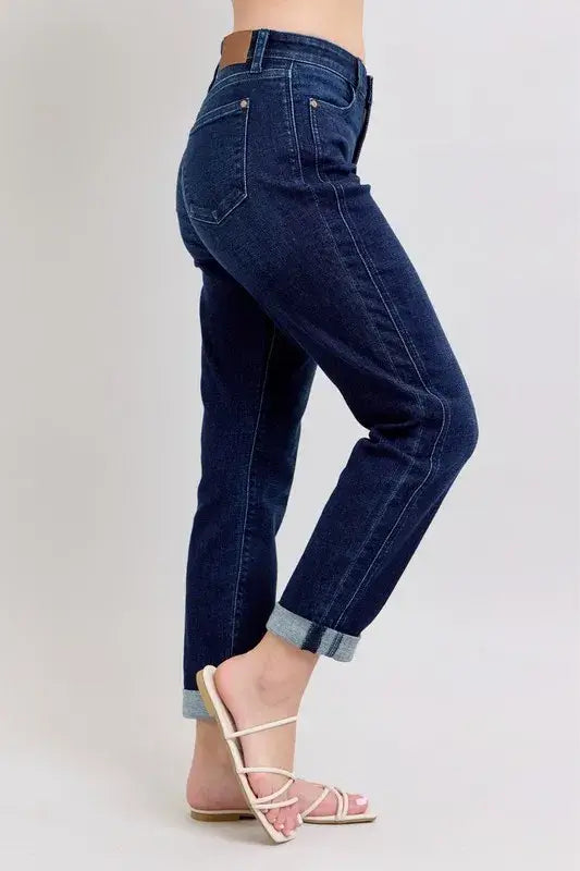 Judy Blue High Waist Boyfriend Jeans - In Style Chics Boutique Women's Juniors Plus Size Apparel Online