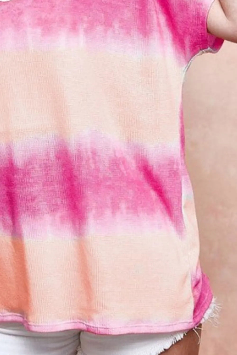Tie dye Printed Hacci Knit Top - In Style Chics Boutique