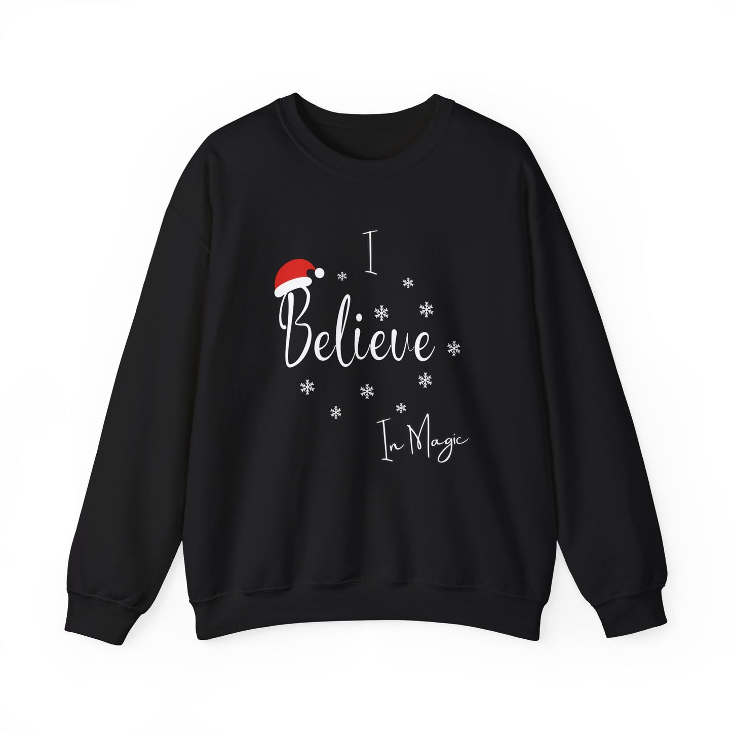 Unisex Heavy Blend™ Crewneck "Believe" Graphic Sweatshirt