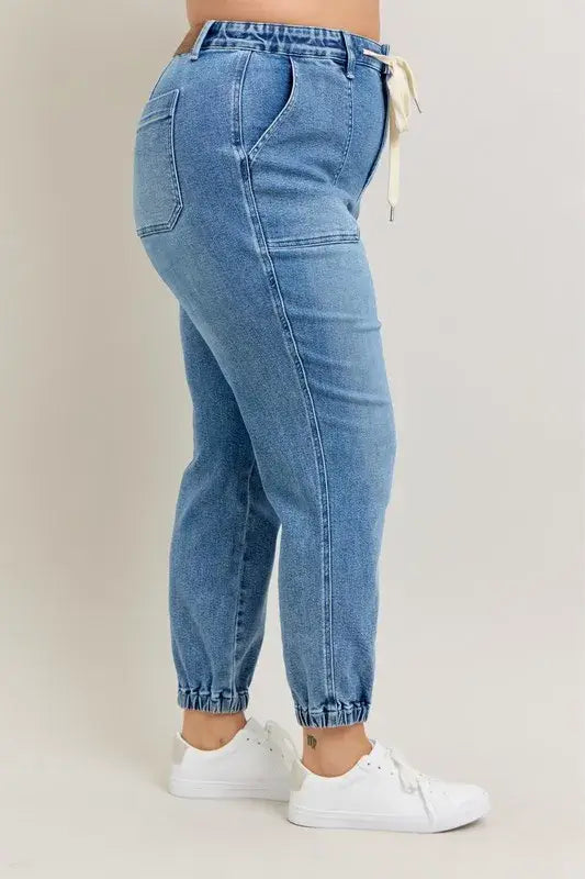 Judy Blue High Waist Denim Joggers