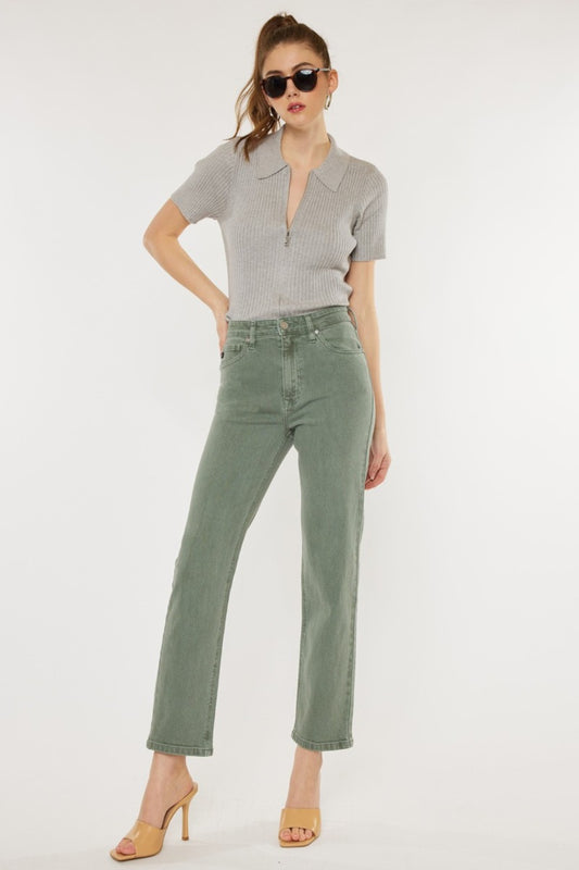 Kancan Ultra High Rise Straight Jeans - In Style Chics Boutique LLC