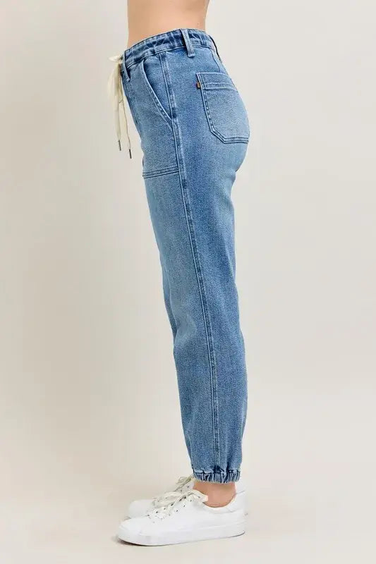 Judy Blue High Waist Denim Joggers