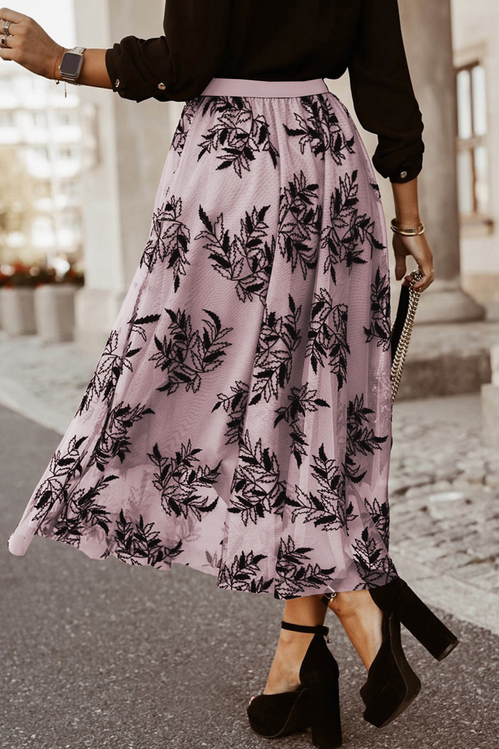 Embroidered High Waist Maxi Skirt More Colors! - In Style Chics Boutique LLC