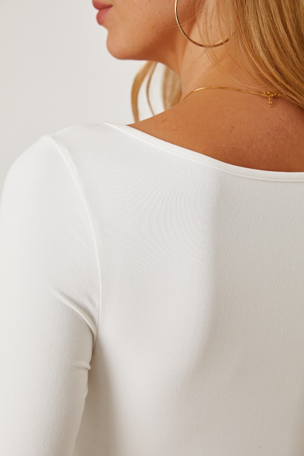 Ruched Long Sleeve T-Shirt - In Style Chics Boutique LLC