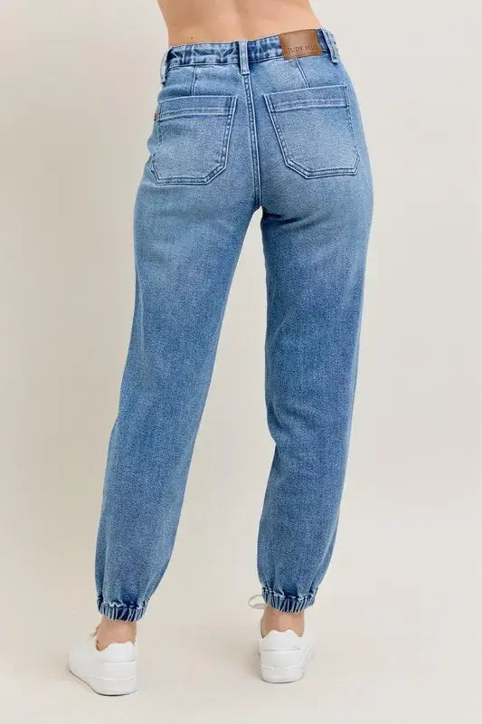 Judy Blue High Waist Denim Joggers