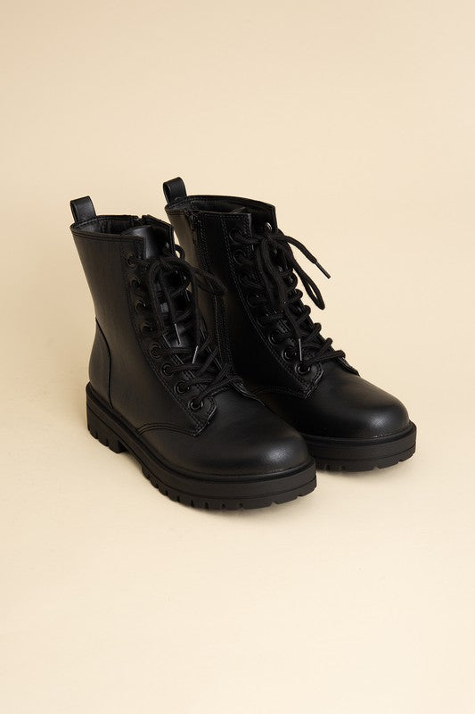 Epsom Lace-Up Boots - In Style Chics Boutique LLC