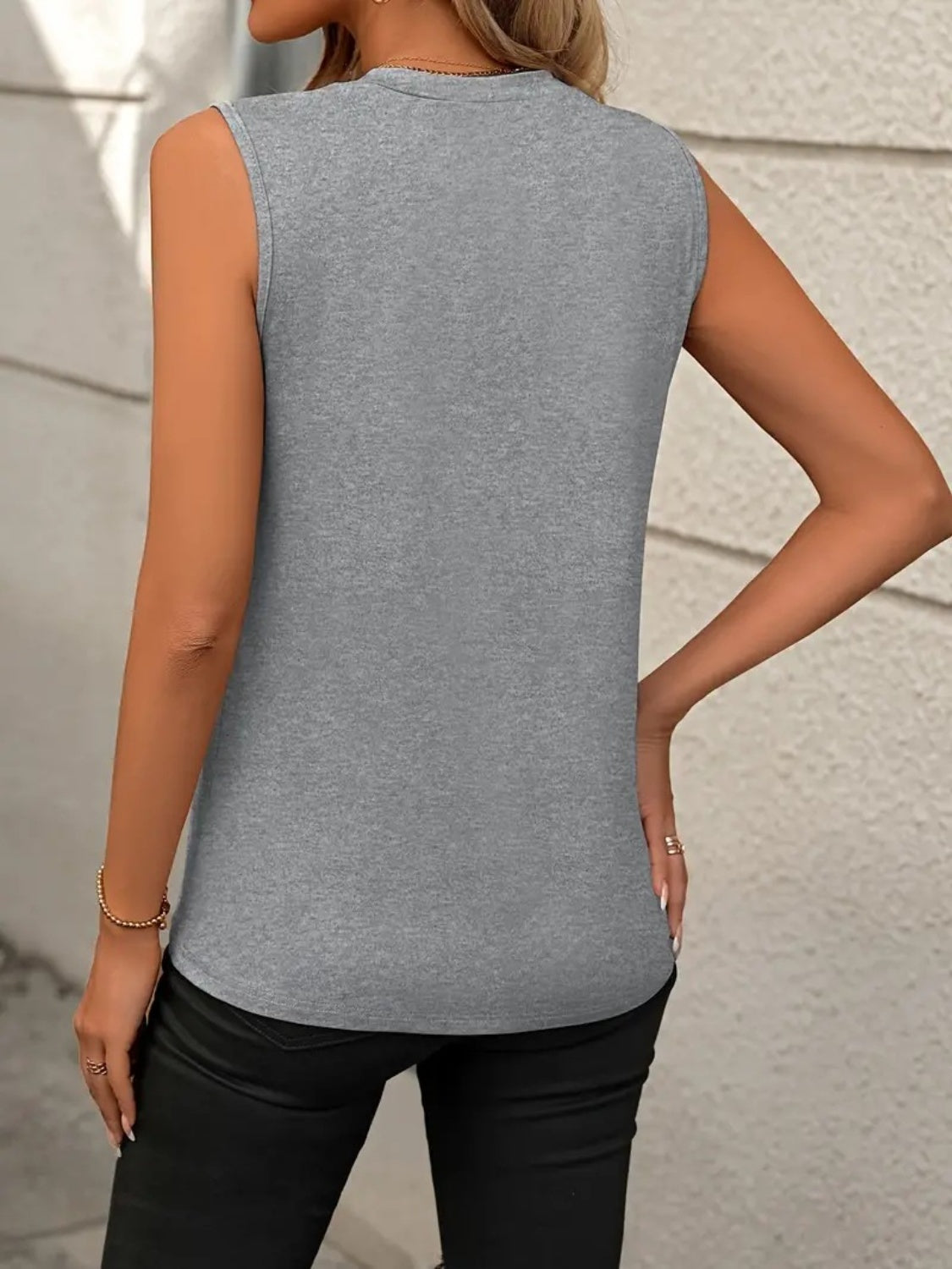 Round Neck Sleeveless Tank - More Colors! - In Style Chics Boutique LLC