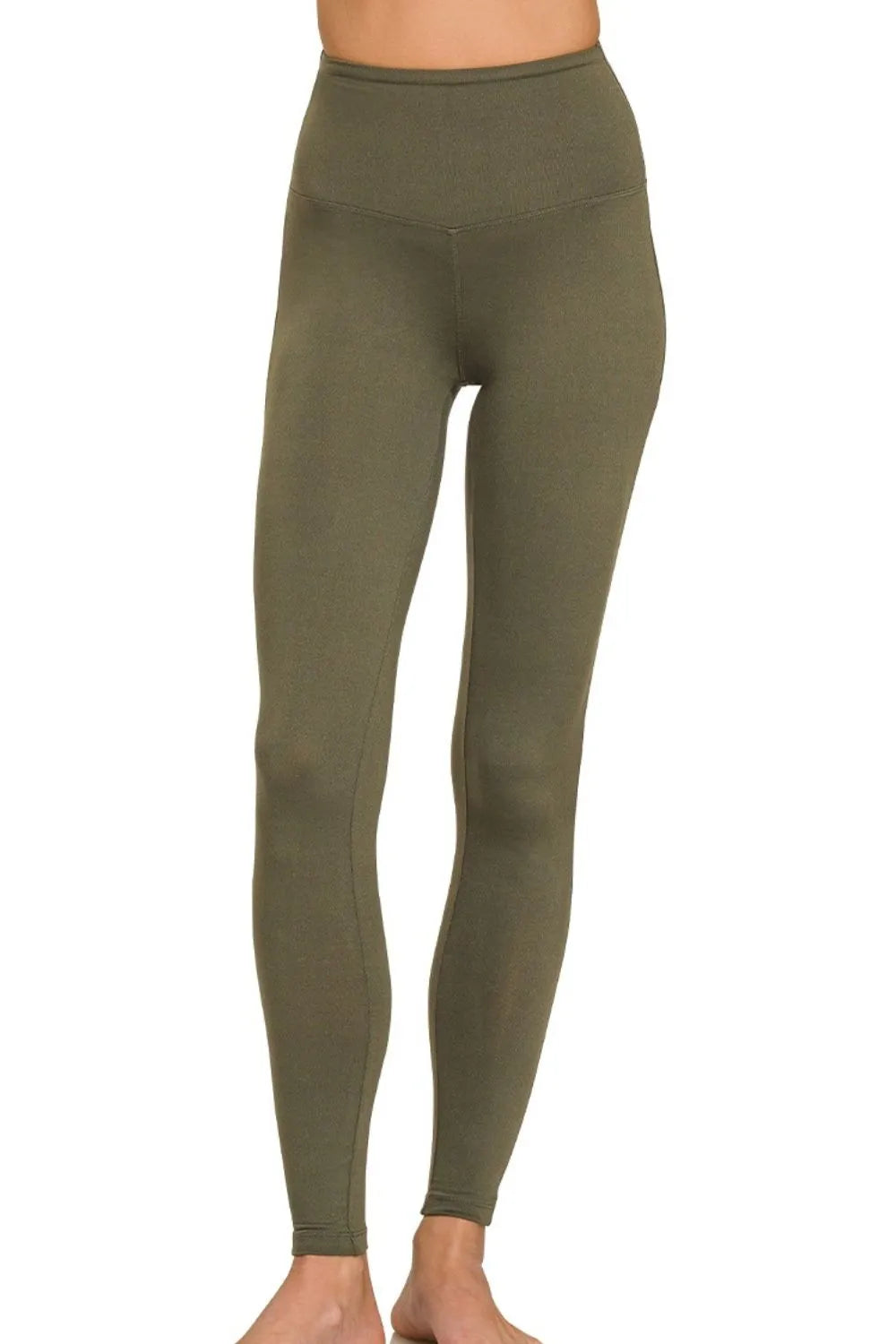 Premium Microfiber Wide Waistband Leggings - In Style Chics Boutique