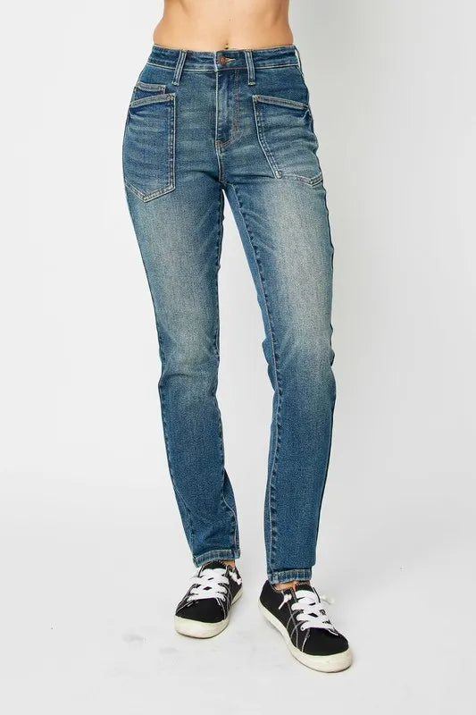 Judy Blue Skinny Jeans with High Waist - In Style Chics Boutique