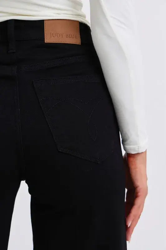 Judy Blue High Waist Reto Wide Leg W/ Cuff