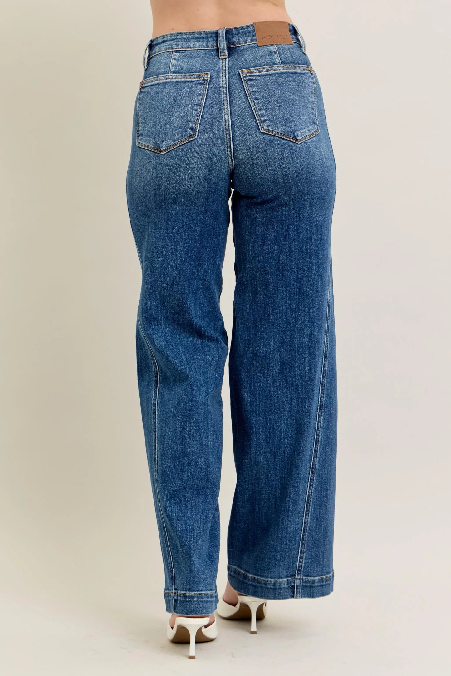 Judy Blue Wide Leg Jeans High Waist - Best Jeans for Women - In Style Chics Boutique Quality Denim