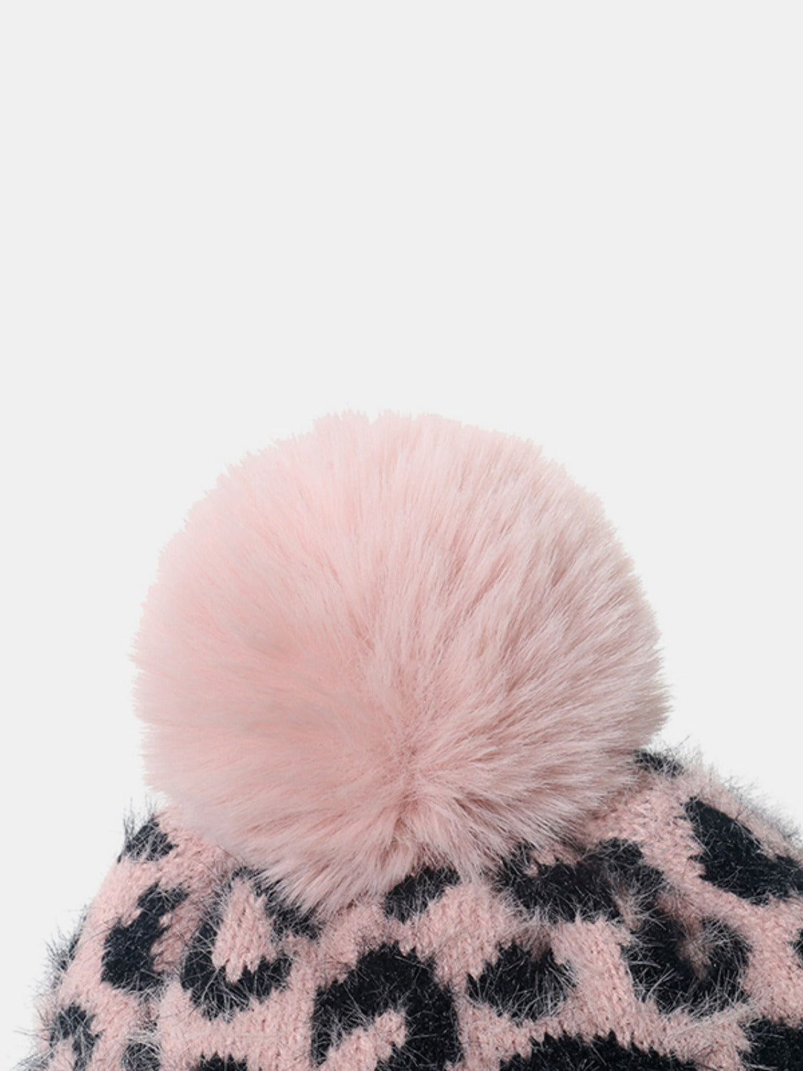 Thermal Leopard Hat with Pompom - In Style Chics Boutique LLC