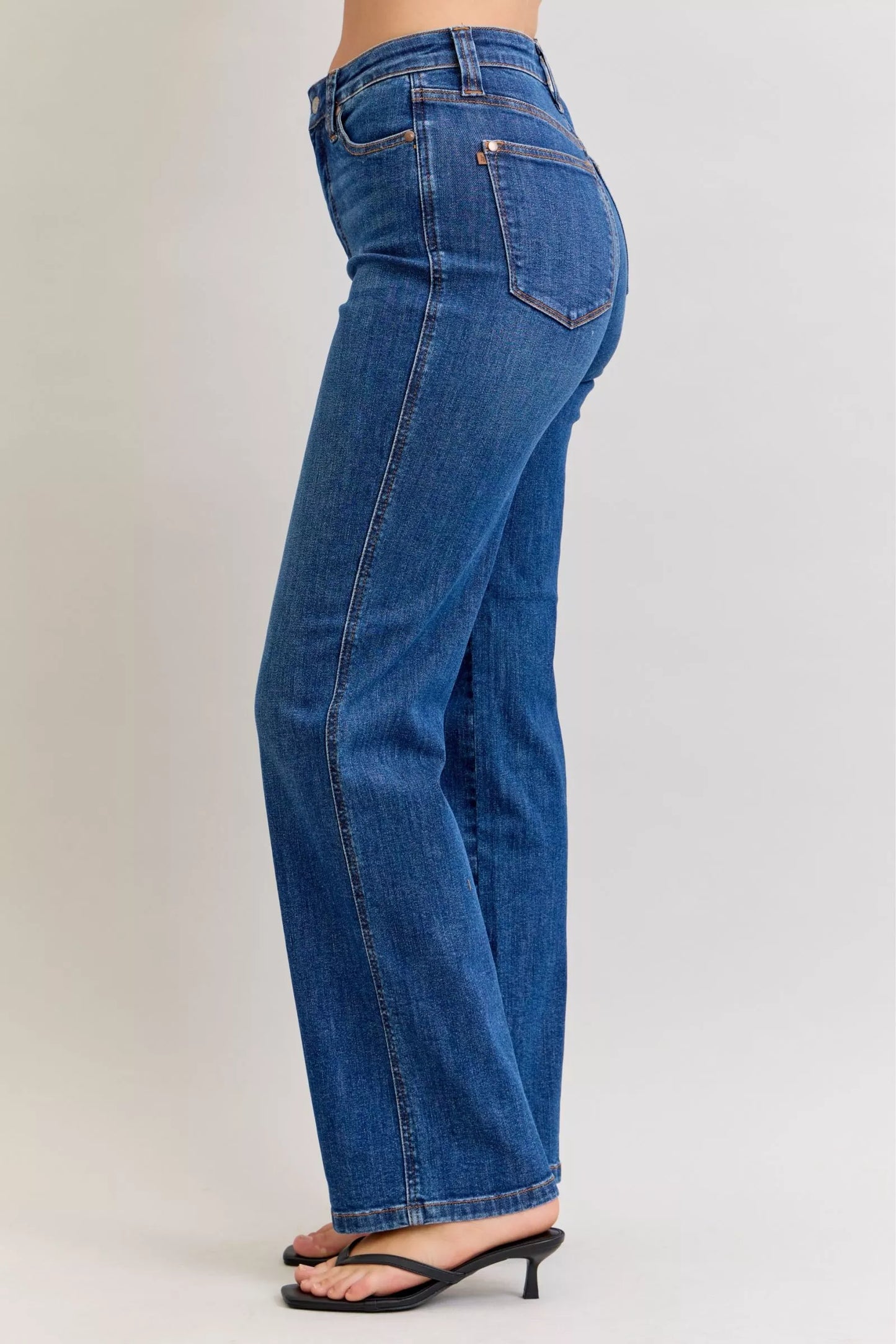 Judy Blue High Waist Tummy Control Straight Jeans 💙 at Style Chics Boutique