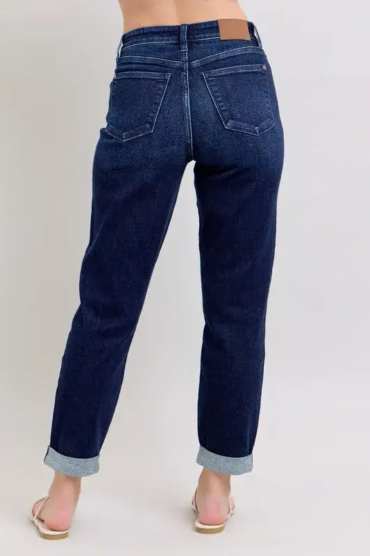 Judy Blue High Waist Boyfriend Jeans - In Style Chics Boutique Women's Juniors Plus Size Apparel Online